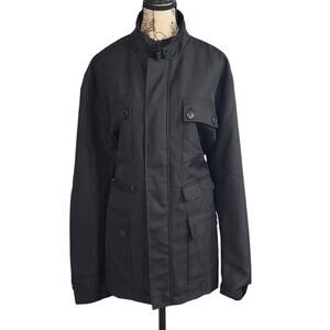 Kenneth Cole Reaction Utility raincoat black Size XL Matrix performance Classic